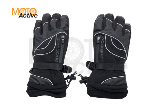 Перчатки зимние Rockbros S133-BK Black